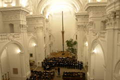 In der Universitätskirche finden unter anderem Auftritte studentischer Chöre statt - hier der Unichor. © Rüdiger Buhl