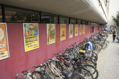 Fahrradabstellplätze am Kollegiengebäude III © Uni Freiburg 2012