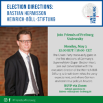 Alumni-Club Nordamerika: Election Directions - Bastian Hermisson on the Green Party