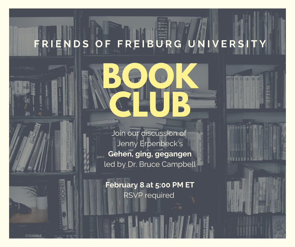 Alumni-Club Nordamerika: Book Club - Gehen, ging, gegangen